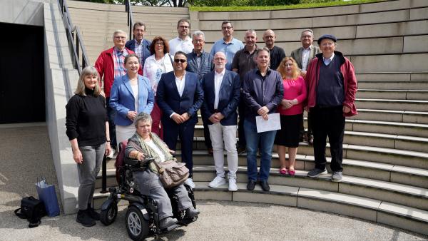 Besuchergruppe Julia Goll