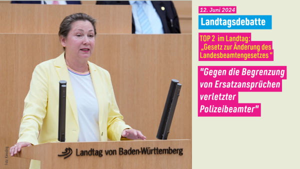 2. Beratung des Gesetzes zur Änderung des Landesbeamtengesetzes
