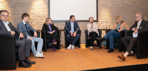 Podiumsdiskussionsrunde Sport im Fokus in Fellbach