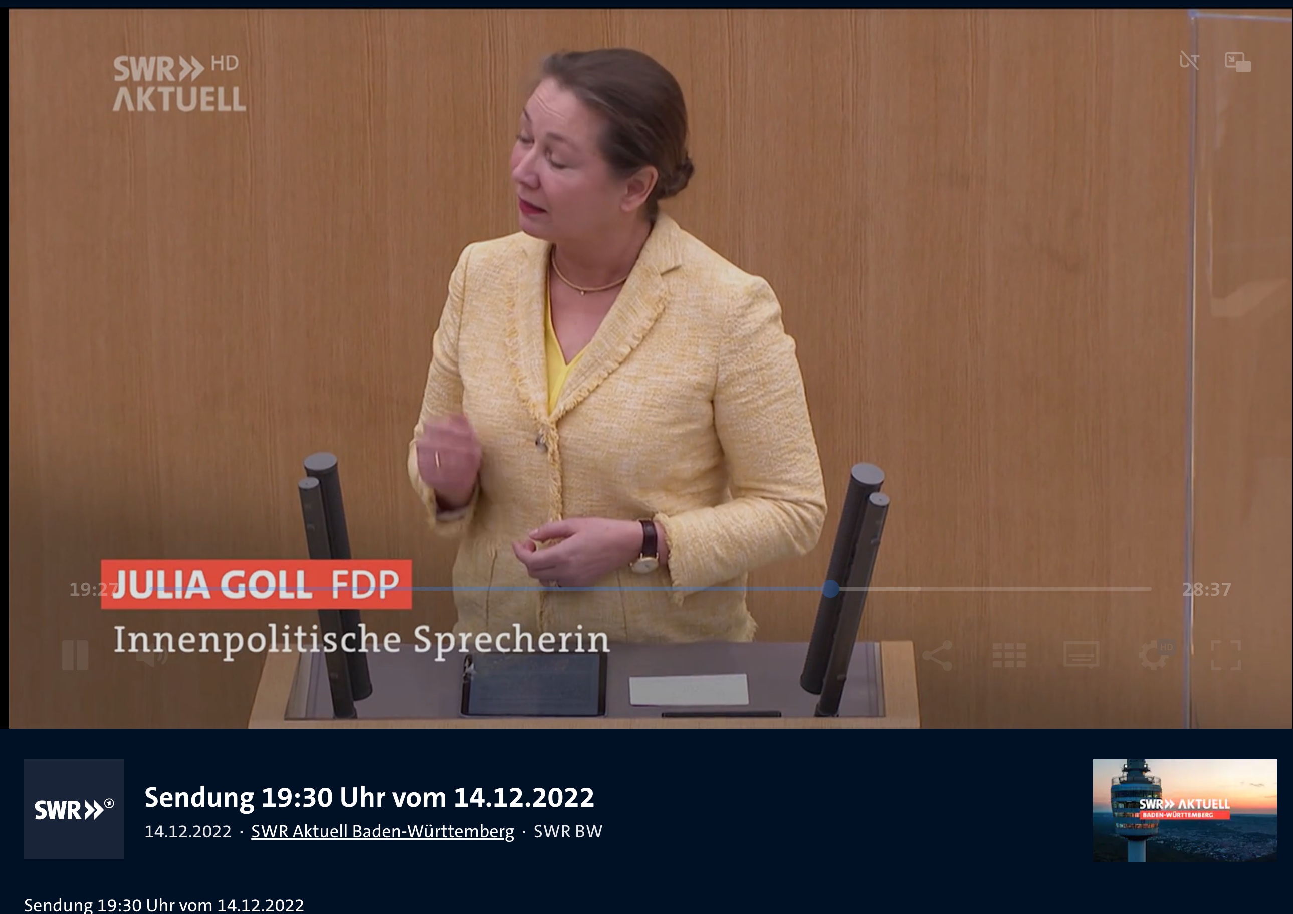 SWR Beitrag