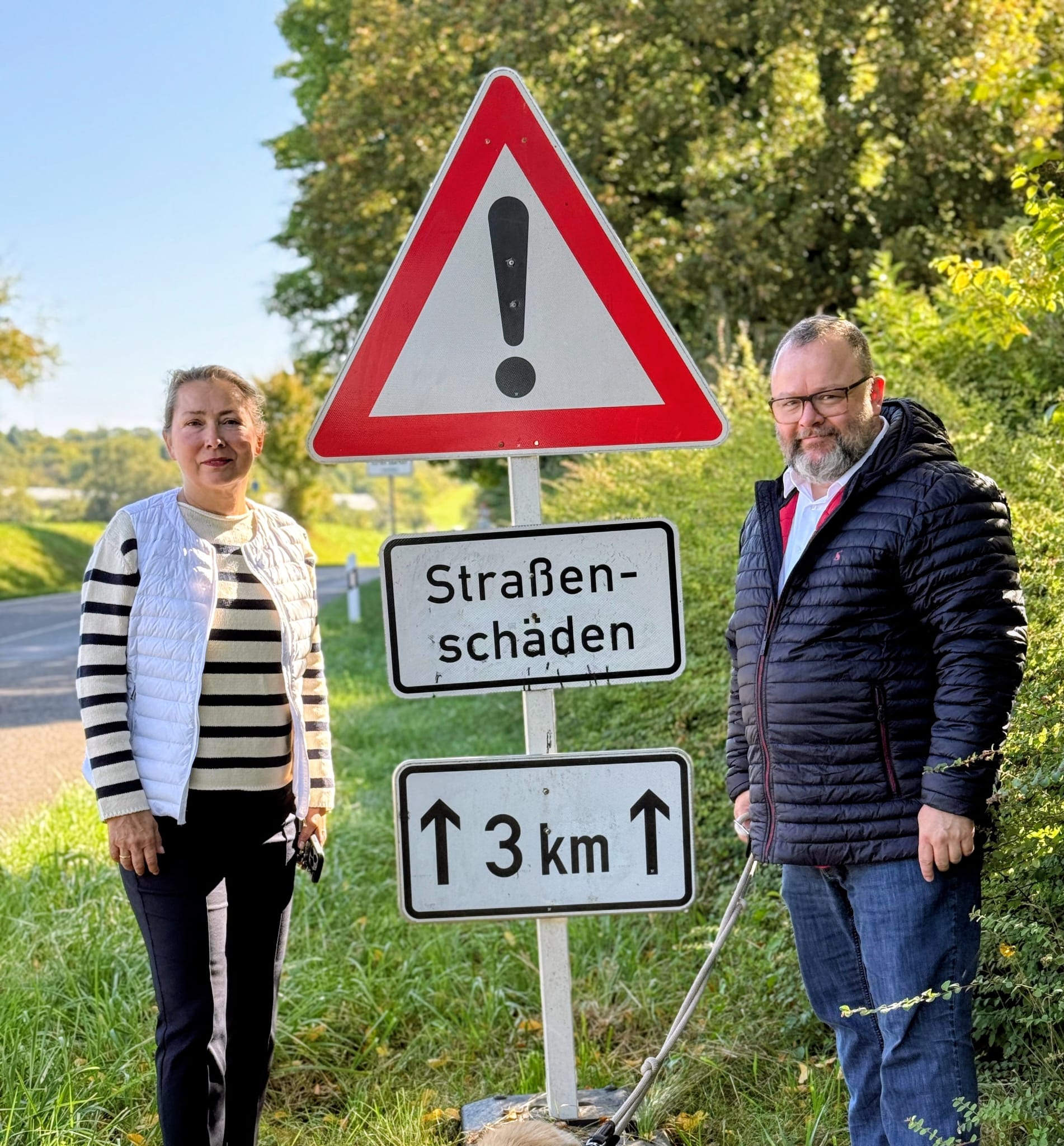 Straßeninspektion im Rems-Murr-Kreis