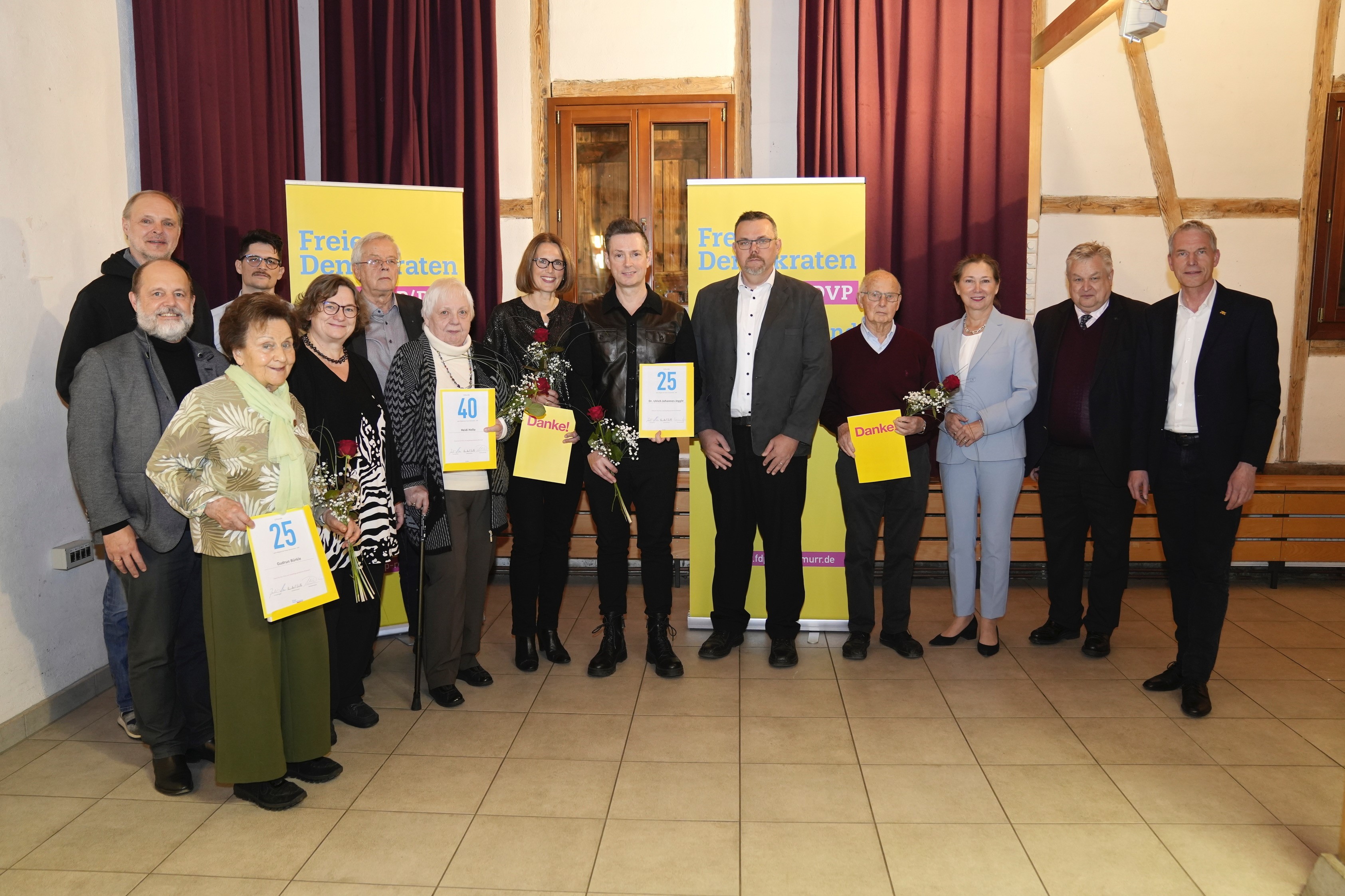 Ehrungsabend der FDP Rems-Murr in der Alten Kelter Winnenden