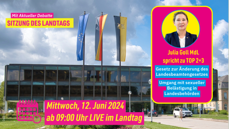 Plenarsitzung Landtag 12.06.2024