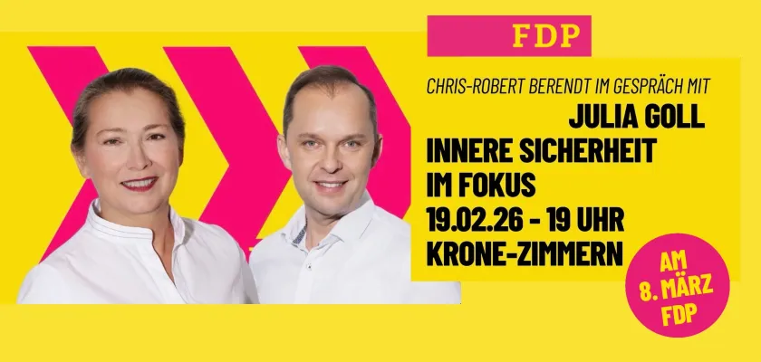 Abendveranstaltung "Fokus Sicherheitspolitik" in Schw. Gmünd